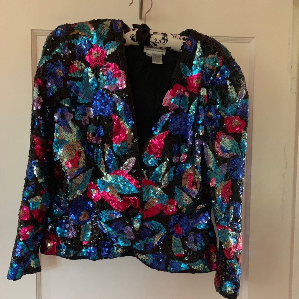 Sequin jacket